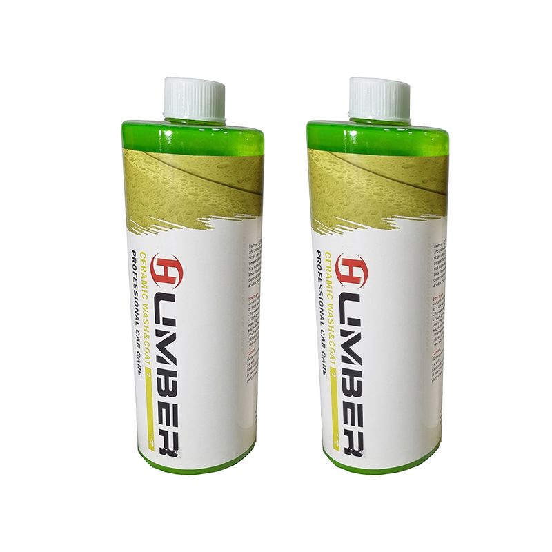 شامپو کارواش سرامیک بدنه خودرو هامبر مدل foam 125 ceramic حجم 1000 میلی لیتر مجموعه 2 عددی